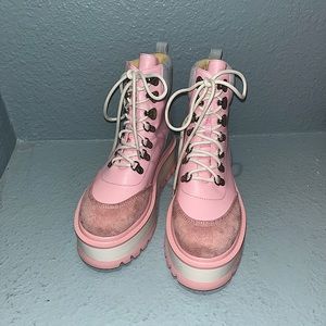 Dolls Kill Baby Hydra Matrix Platform Boots